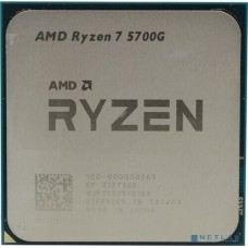 Процессор AMD CPU Ryzen 7 5700G OEM (100-000000263){3,80GHz, Turbo 4,60GHz, Vega 8 AM4}