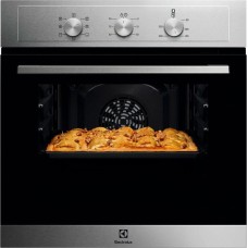 Духовой шкаф электрический ELECTROLUX Духовой шкаф электрический EOH2H00BX, 58л, дверца с 2 стеклами, нержавеющая сталь