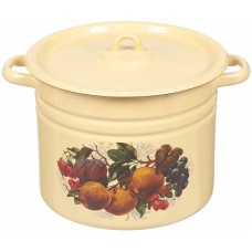 Кастрюля СИБИРСКИЕ ТОВАРЫ Кастрюля эмал цил 9,0л с рис