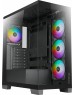 Корпус для ПК AZZA Корпус ATX Cove, Midi-Tower, без БП, черный [csaz-570b cove]