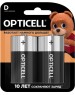 OPTICELL D Батарейка Basic LR20, 2 шт