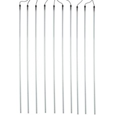 NEON-NIGHT Гирлянда Тающие сосульки комплект 10 шт. х 100см, шаг 100см, 960 LED ТЕПЛЫЙ БЕЛЫЙ, черный каучук, IP65, 24В, соединяется