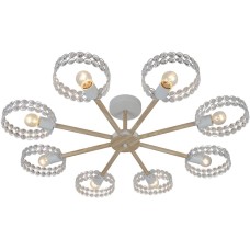 ESCADA Светильник на штанге 679/8P E27*60W White/Wood