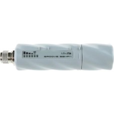 Точка доступа MIKROTIK Точка доступа Groove 52, N150, 2.4/5ГГц, 1xRJ45, серый [rbgroove52hpn]