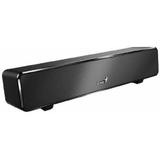 GENIUS Саундбар USB SoundBar 100 /6 Вт/110-20000 Гц/3.5 мм/регулировка громкости/питание USB/кабель 1.5м/черный (31730024400)