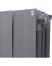 Радиатор ROYAL THERMO Радиатор биметаллический PianoForte 200 Серебристый VR80- 16 секц