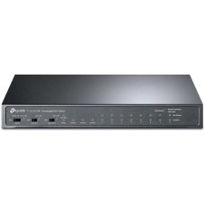 Коммутатор TP-LINK Коммутатор TL-SL1311MP 8x100Мбит/с 2x1Гбит/с 1SFP 8PoE+ 124W неуправляемый