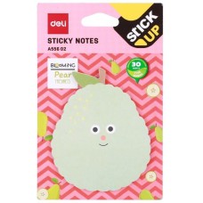 DELI Блок самоклеящийся бумажный Blooming Stick UP EA55602 30лист. ассорти несколько размеров европодвес