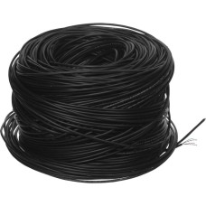 SUPRLAN Кабель сетевой информационный Median 01-0335-1 кат.5E UTP 4 пары 24AWG PE внешний 305м черный