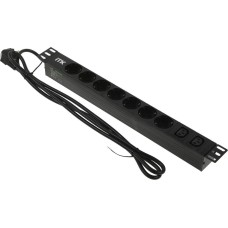 ITK Блок распределения питания PH22-7D2C131-P гор.размещ. 7xSchuko 2xC13 базовые 16A Schuko 2м