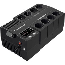 CYBERPOWER Источник бесперебойного питания ИБП BS650E линейно-интерактивный 650ВА/390Вт, 4+4 евророзетки, USB / CBR-BS650E. / UPS Line-Interactive BS650E 650VA/390W USB (4+4 EURO) {3} (272765)