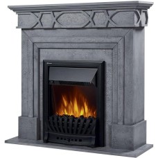 Камин электрический FIRELIGHT Каминокомплект : Очаг Classic EFP/P-1020LS, портал Antico Classic серый