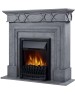 Камин электрический FIRELIGHT Каминокомплект : Очаг Classic EFP/P-1020LS, портал Antico Classic серый