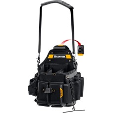 KRAFTOOL KPB-23 поясная сумка с быстросъёмным креплением FastClip, 290 х 310 мм (38766)