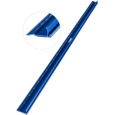 ЗУБР 1,25 м, Усиленная алюминиевая линейка со стальной направляющей, Профессионал (34382-125)