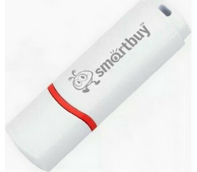 USB флеш SMARTBUY (SB64GBCRW-W) 64GB CROWN WHITE
