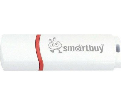 USB флеш SMARTBUY (SB64GBCRW-W) 64GB CROWN WHITE