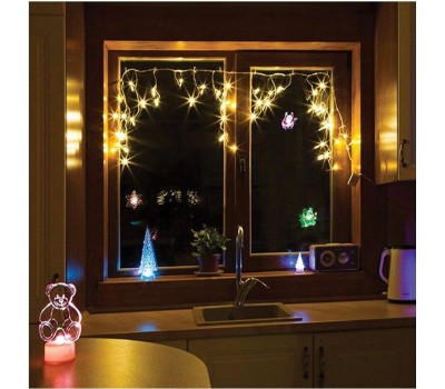 Электрогирлянды NEON-NIGHT (303-059) Гирлянда Твинкл Лайт 15 м мультиколор