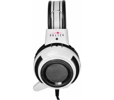 Наушники ОКЛИК HS-G300 ARMAGEDDON белый/черный