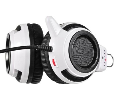 Наушники ОКЛИК HS-G300 ARMAGEDDON белый/черный