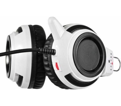 Наушники ОКЛИК HS-G300 ARMAGEDDON белый/черный
