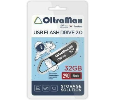 USB флэш-накопитель OLTRAMAX OM-32GB-290-Black