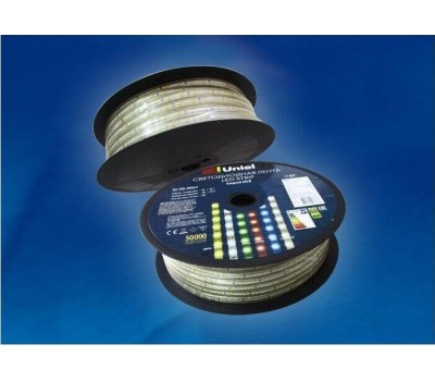 Светодиодная лента UNIEL (UL-00004356) ULS-M11-2835-60LED/m-8mm-IP20-DC12V-4,8W/m-5M-6500K PROFI катушка в герметичной упаковке