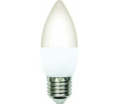 ЭЛЕКТРИКА VOLPE LED-C37-7W/3000K/E27/FR/SLS