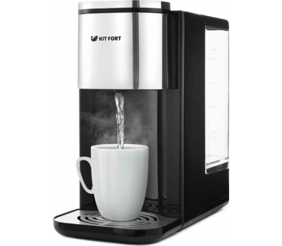 Термопот KITFORT КТ-2503 черный/серебристый