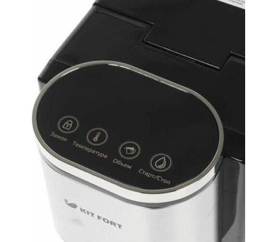 Термопот KITFORT КТ-2503 черный/серебристый