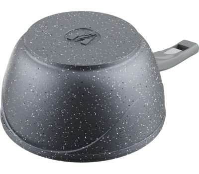 Ковш МЕЧТА 081701 Гранит 1.2л со съемной ручкой и стекл. крышкой