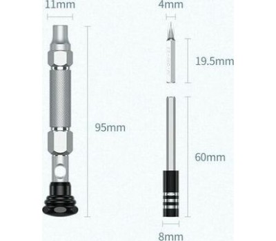 Набор отвёрток UGREEN CM372 (80459) Набор отвёрток для электроники 38-in-1 черный