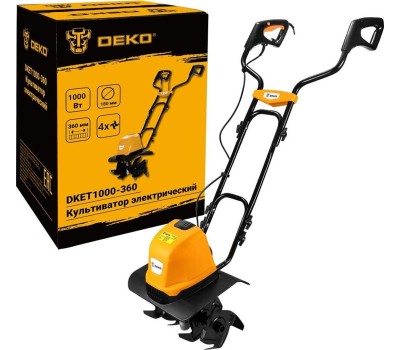 Культиватор электрический DEKO DKET1000-360, 1000 Вт 065-1201
