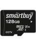 Карта памяти SMARTBUY (SB128GBSDCCTV) MicroSDXC 128GB cl10 U3 V30 + адаптер
