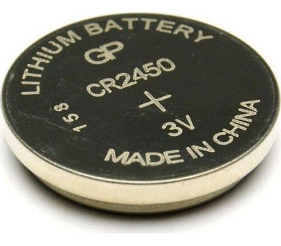 Литиевые дисковые батарейки GP (10648) CR2450-2C5 (CR2450)