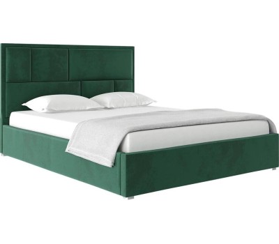 Кровать интерьерная НК-МЕБЕЛЬ MADISON new кровать 1600х2000 Велюр Зеленый 72305909 (2 кор.)