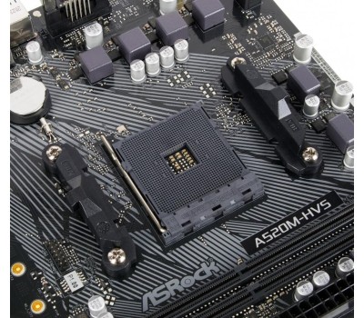 ASROCK A520M-HVS {Soc-AM4 AMD A520 2xDDR4 mATX AC`97 8ch(7.1) GbLAN RAID+VGA+HDMI}