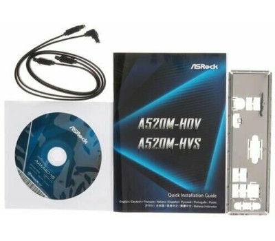 ASROCK A520M-HVS {Soc-AM4 AMD A520 2xDDR4 mATX AC`97 8ch(7.1) GbLAN RAID+VGA+HDMI}