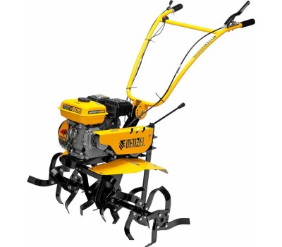 Мотоблок DENZEL Мотоблок DPT-270SB, 7 л.с., ремен.сцеп, фрез 3х4, ШОМ, без колес, передачи 2В/1Н 56452