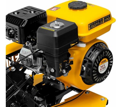 Мотоблок DENZEL Мотоблок DPT-270SB, 7 л.с., ремен.сцеп, фрез 3х4, ШОМ, без колес, передачи 2В/1Н 56452