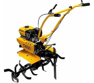 Мотоблок DENZEL Мотоблок DPT-270SB, 7 л.с., ремен.сцеп, фрез 3х4, ШОМ, без колес, передачи 2В/1Н 56452