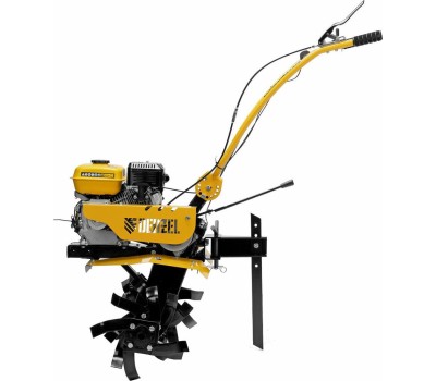 Мотоблок DENZEL Мотоблок DPT-270SB, 7 л.с., ремен.сцеп, фрез 3х4, ШОМ, без колес, передачи 2В/1Н 56452