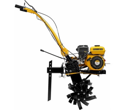 Мотоблок DENZEL Мотоблок DPT-270SB, 7 л.с., ремен.сцеп, фрез 3х4, ШОМ, без колес, передачи 2В/1Н 56452