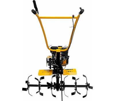 Мотоблок DENZEL Мотоблок DPT-270SB, 7 л.с., ремен.сцеп, фрез 3х4, ШОМ, без колес, передачи 2В/1Н 56452