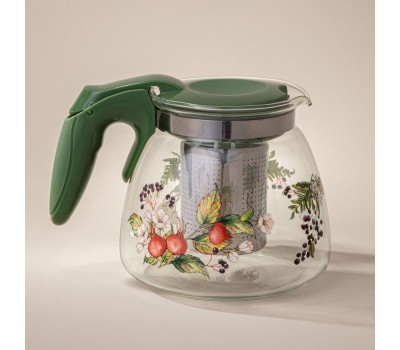 Чайник заварочный AGNESS 885-115 ШИПОВНИК 900мл