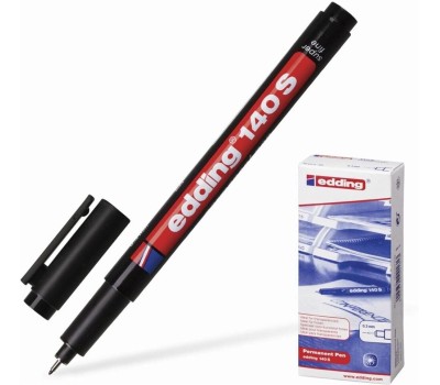 Маркер EDDING (09-3995-9) Набор маркеров permanent 0,3мм (для пленок и ПВХ) набор:черный,красный,зеленый,синий -140