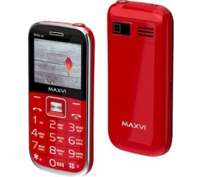 Телефон мобильный MAXVI B6ds up Red