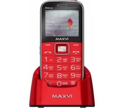 Телефон мобильный MAXVI B6ds up Red