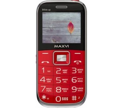 Телефон мобильный MAXVI B6ds up Red