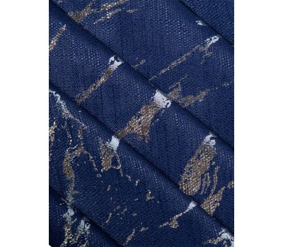 Штора для ванной ЕГ (550) Marble Штора для ванной синяя